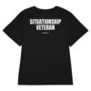 Situationship veteran Women's Fitted T-Shirt Situationship veteran Women's T-Shirt in black