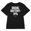 Social battery: 3% Women's T-Shirt in black
