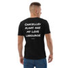 Cancelled plans are my love language T-Shirt in black