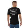 I left the group chat in my head T-Shirt in black