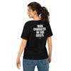 Main character. No side quests. Women's Fitted T-Shirt Main character. No side quests. Women's T-Shirt in black