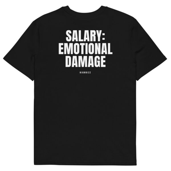 Salary: emotional damage T-Shirt in black