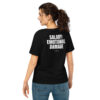 Salary: emotional damage Women's Fitted T-Shirt Salary: emotional damage Women's T-Shirt in black