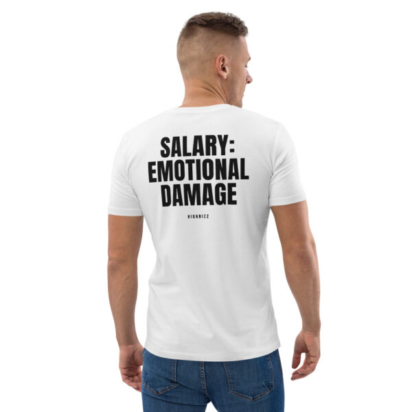 Salary: emotional damage T-Shirt in white