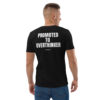 Promoted to overthinker T-Shirt Promoted to overthinker T-Shirt in black