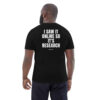 I saw it online so it's research T-Shirt in black