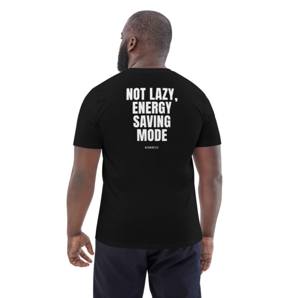 Not lazy, energy saving mode T-Shirt Not lazy, energy saving mode T-Shirt in black
