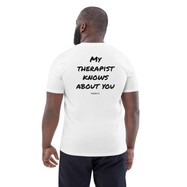 My therapist knows about you T-Shirt My therapist knows about you T-Shirt in white