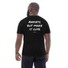 Anxiety, but make it cute Men's T-Shirt in black