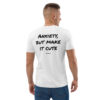 Anxiety, but make it cute Men's T-Shirt in white