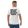 Green flag on paper, red flag in practice Men's T-Shirt Green flag on paper, red flag in practice Men's T-Shirt in white