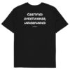 Certified overthinker, underfunded Men's T-Shirt Certified overthinker, underfunded Men's T-Shirt in black