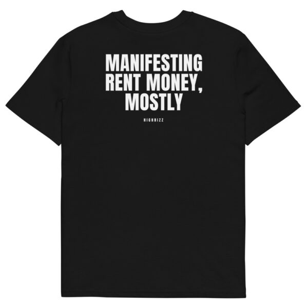 Manifesting rent money, mostly Men's T-Shirt Manifesting rent money, mostly Men's T-Shirt in black