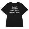 Group project hero, solo project zero Women's T-Shirt Group project hero, solo project zero Women's T-Shirt in black