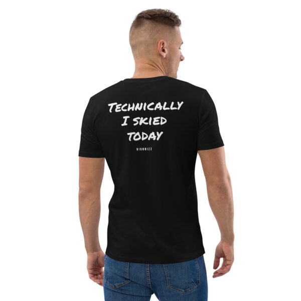Technically I skied today Men's T-Shirt in black