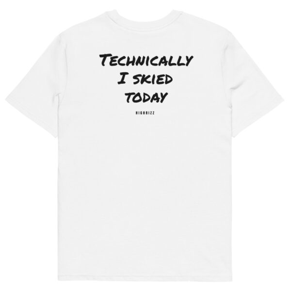 Technically I skied today Men's T-Shirt in white