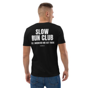 Slow run club Men's T-Shirt in black
