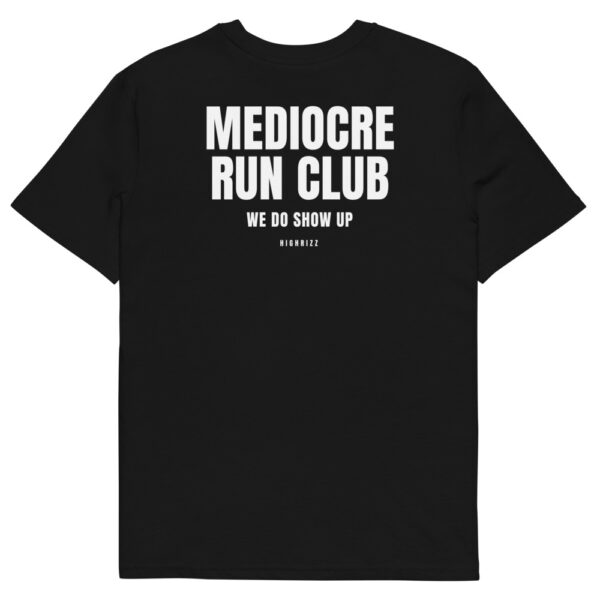 Mediocre run club Men's T-Shirt in black