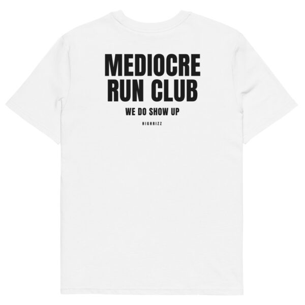 Mediocre run club Men's T-Shirt in white