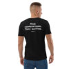 Pace: conversational. Topic: quitting. Men's T-Shirt Pace: conversational. Topic: quitting. Men's T-Shirt in black
