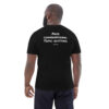 Pace: conversational. Topic: quitting. Men's T-Shirt Pace: conversational. Topic: quitting. Men's T-Shirt in black