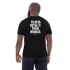 Pilates royalty. Padel menace. Men's T-Shirt in black