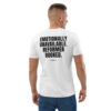 Emotionally unavailable. Reformer booked. Men's T-Shirt in white