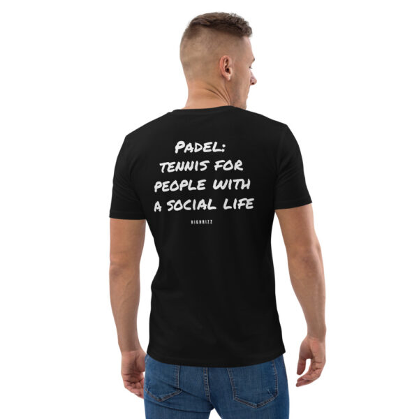 Padel: tennis for people with a social life Men's T-Shirt in black