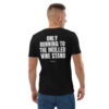 Only running to the mulled wine stand Men's T-Shirt in black