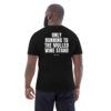 Only running to the mulled wine stand Men's T-Shirt in black
