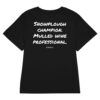 Snowplough champion. Mulled wine professional. Women's T-Shirt in black