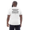 Snowplough champion. Mulled wine professional. Men's T-Shirt in white