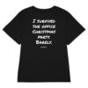 I survived the office Christmas party. Barely. Women's T-Shirt in black
